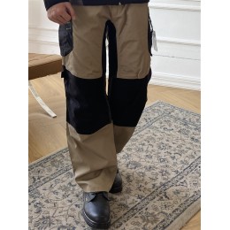 Design Khaki Durable Men's Industrial Pocket Pants Order Black Contrasting Khaki Industrial Multi-Pocket Pants Model to try on Industrial Multi-Generation Pants Supplier IG-BD-UK-23032 Design Khaki Durable Men's Industrial Pocket Pants Order Black Contrasting Khaki Industrial Multi-Pocket Pants Model to try on Industrial Multi-Generation Pants Supplier IG-BD-UK-23032